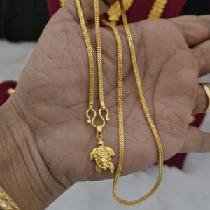  Premium Foaming tortoise dollar chain 18 inch 