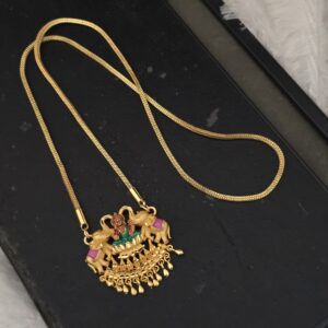 Premium foaming 28 inch lakshmi enamel dollar chain