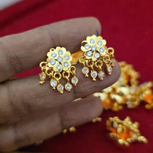 Premium impon ad stone drops earing 