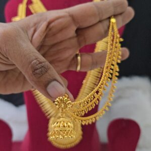 Premium foaming jhumka with maatal combo