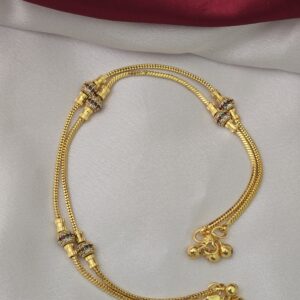 Premium foaming AD stone anklets 