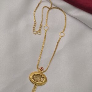 Premium foaming AD stone necklace 