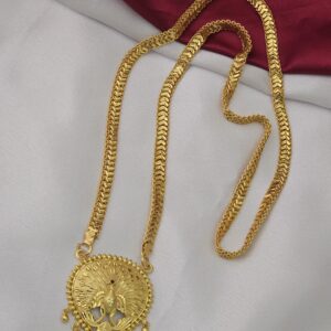 Premium foaming peacock dollar chain 32 inch 