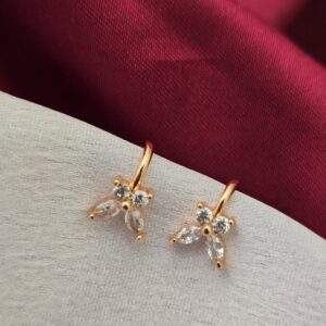  Premium rose gold no peircing baby stud 