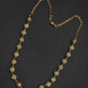 Premium jaasper 20 inch yellow malai 