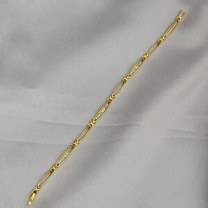  Premium foaming real gold adjustable ad bracelet