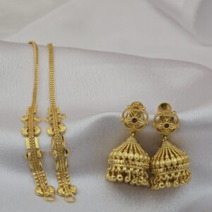 Premium foaming jhumkha with matal