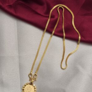 Premium foaming lakshmi coin dollar chain one day offer 