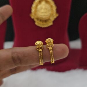 Premium foaming chain drops earing 