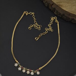 Premium foaming ad stone star necklace