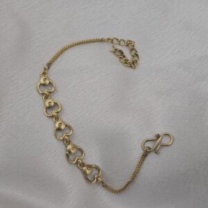  Premium quality impon adjustable heart bracelet