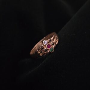 Premium impon AD stone ring