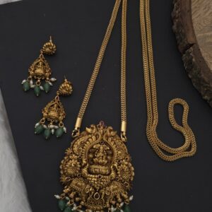 Premium matt pearl 32 inch dollar chain  