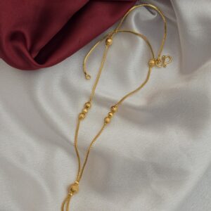 Premium foaming ball necklace 