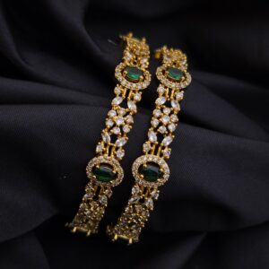 Premium matt ad stone bangle 