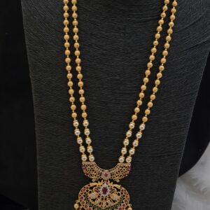 Premium matt ad stone pearl rani haram