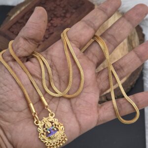 Premium foaming lakshmi enamel 28 inch dollar chain 