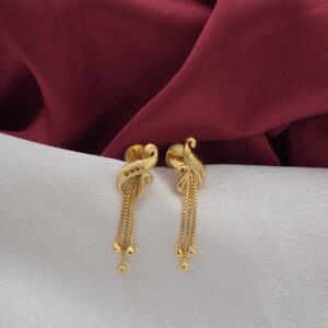 Premium foaming chain drops earing