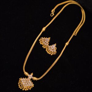 Premium foaming ad stone necklace 