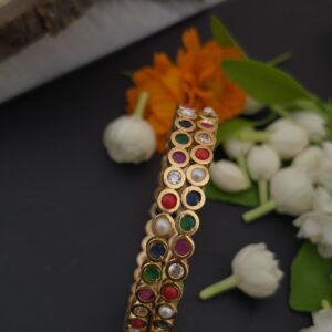 Premium impon navaratna stone bangle