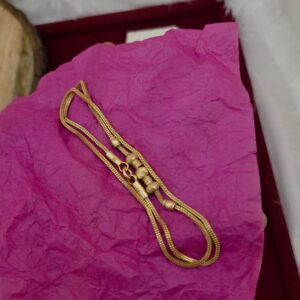 Premium impon mugappu chain 24 inch 