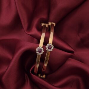 Premium impon ruby bangle 