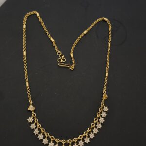 Premium foaming ad stone star hanging necklace 