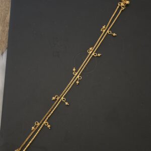 Premium foaming ball anklets