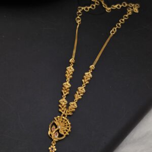 Premium foaming ad stone necklace 