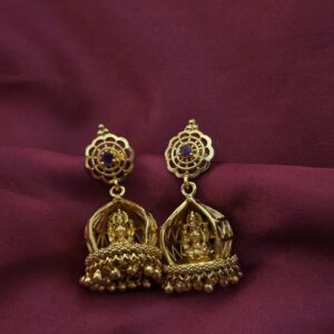  Premium foaming ad stone lakshmi jhumka