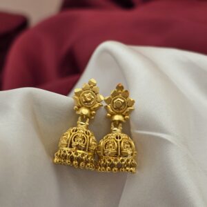 Premium foaming lakshmi kalasam jhumka