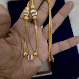 Premium foaming ad stone necklace