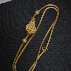 Premium foaming foaming lakshmi reversible mugappu chain 