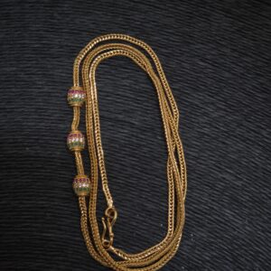Premium foaming ad stone mugappu chain
