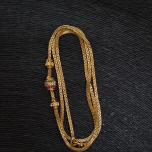 Premium foaming ad stone mugappu chain