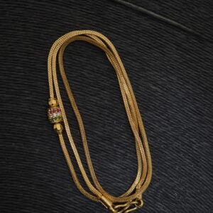 Premium foaming ad stone mugappu chain