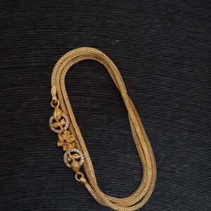 Premium foaming ad stone mugappu chain 