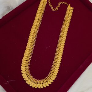 Tamil new year 2026 special !!Premium foaming mango ruby stone haram with hand crafted