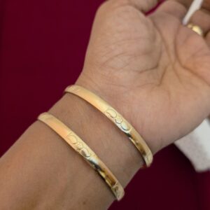 Premium impon unpolished bangle