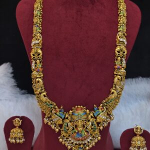 Premium matt meenakari u type haram