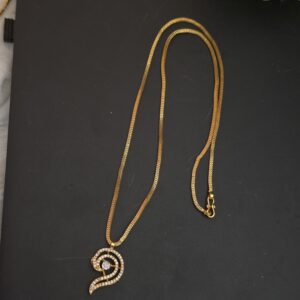 Premium foaming foaming ad stone dollar chain 