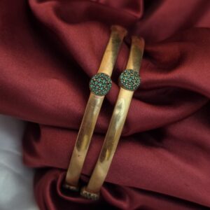 Premium impon ad stone bangle 