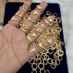 Premium impon unpolished daily use ring