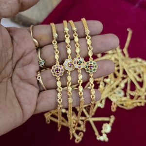 Premium foaming ad stone colour variable bracelet