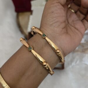 Premium impon ad stone bangle