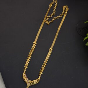 Premium foaming ad stone necklace 