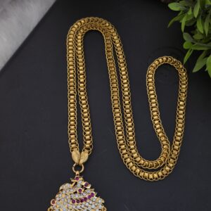  Premium impon 32 inch ad stone chain 