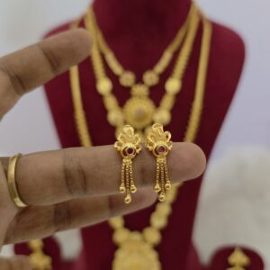 Premium foaming ad stone chain drops earing 