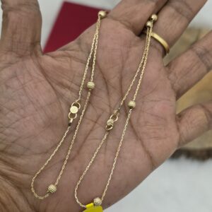 Premium impon anklet only size 10.5