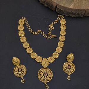 Premium foaming lakshmi necklace 